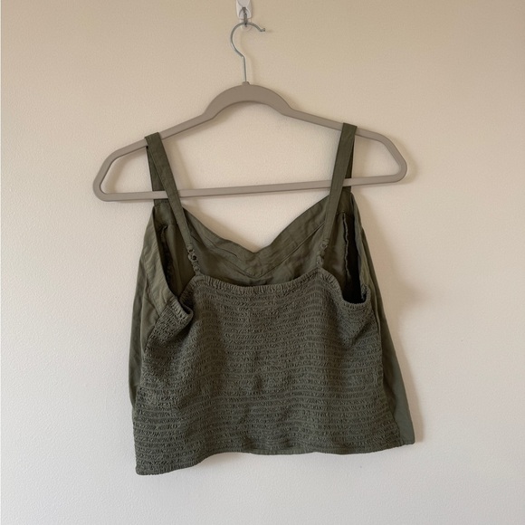 Abercrombie and fitch green tank top XL - Picture 2 of 3